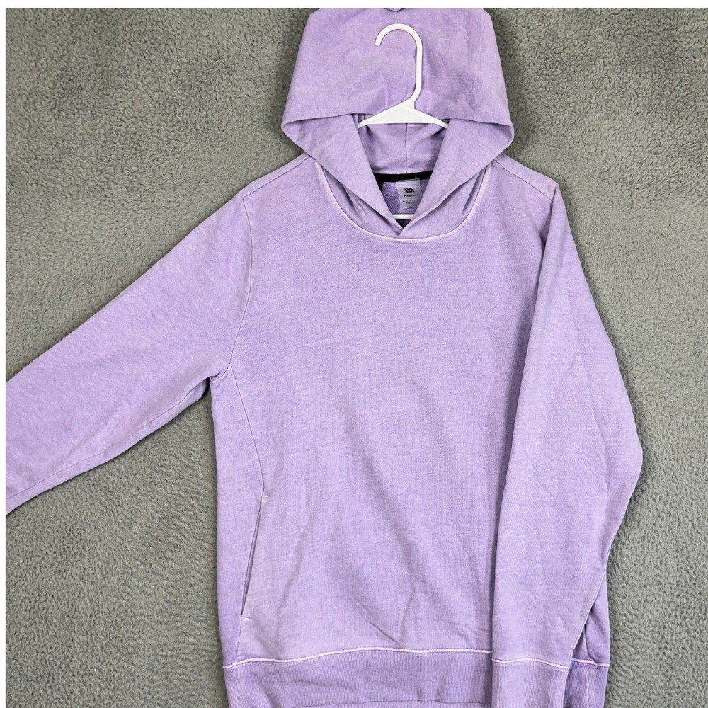 VRST Hoodie Mens Medium Light Purple Sweatshirt Pullover Long Sleeve Pockets EUC